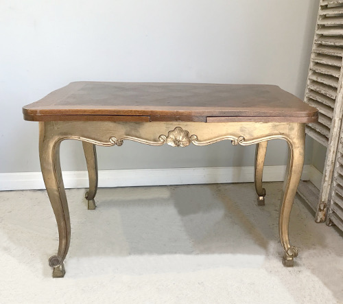 old french extending dining table